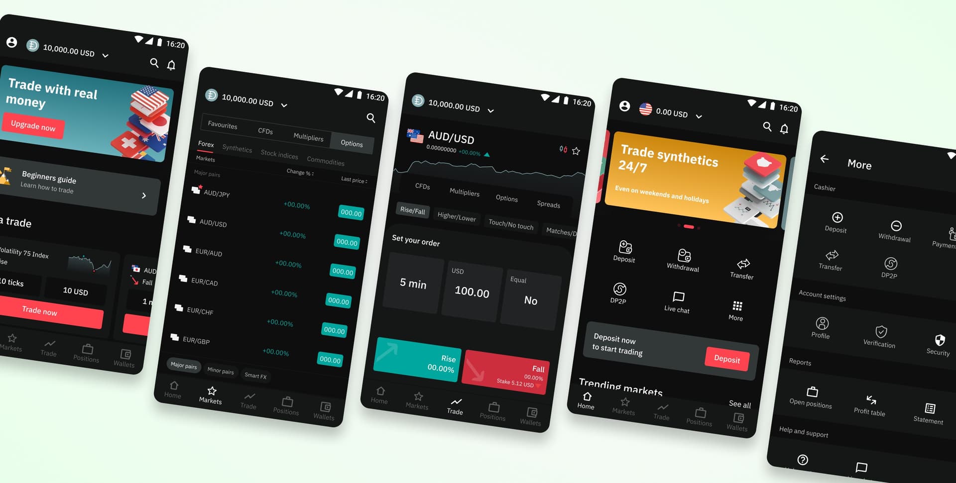 Deriv Mobile App