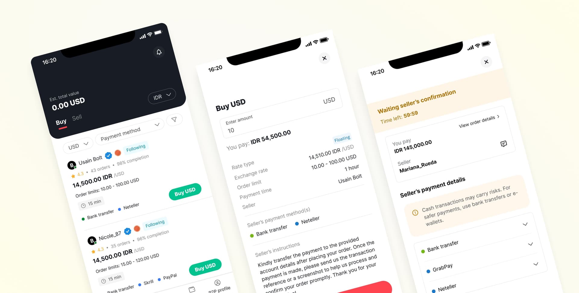 Deriv P2P App